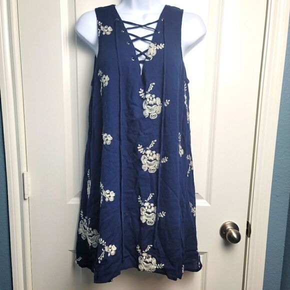 ALTAR'D STATE Embroidered Floral Dress - Picture 1 of 8